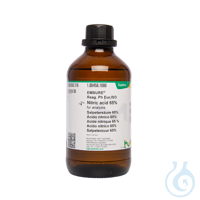 Salpetersäure 65% zur Analyse EMSURE® ISO  VE=1 l Salpetersäure 65% zur...
