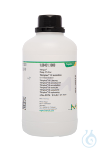 Titriplex® III-Lösung zur Metalltitration c(Na2-EDTA ? 2 H2O) = 0.1 mol/l...