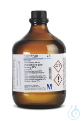 Salzsäure rauchend 37% zur Analyse  EMSURE® ACS.ISO.Reag. Ph Eur  VE=2.5 l...