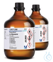 Aceton für die Gaschromatographie ECD und FID SupraSolv®  VE=2.5 l Aceton für...