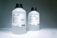 Pufferlösung (Citronensäure/Natriumhydroxid/Chlorwasserstoff). rückführbar...