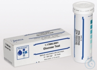 Glucose-Test Methode: kolorimetrisch  mit Teststäbchen 10 - 25 - 50 - 100 -...