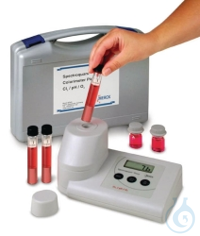 Leerküvetten mit Schraubkappe Spectroquant®  VE=12 Unit Leerküvetten mit...