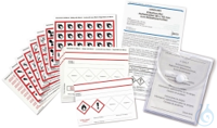 Etiketten-Set gem. GHS zum Selbstbeschriften 20 Haftetiketten 80 x 110 mm....