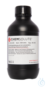Kaliumphosphatlösung pH 6.8 (±0.02/25°C) Gebrauchsfertiges Dissolutionsmedium...