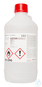 Aceton redest.  VE=2.5 l Aceton redest.  VE=2.5 l