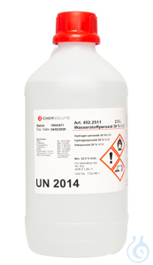 Wasserstoffperoxid 30 % VLSI ppb grade (30.0 - 32.0 % w/w)  VE=2.5 l...