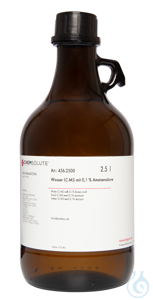 Wasser mit 0.1 % v/v Ameisensäure für LC-MS  VE=2.5 l Wasser mit 0.1 % v/v...