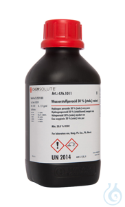 Wasserstoffperoxid reinst. Ph. Eur.. Ph. Nord.  (min. 30.0 % w/w....