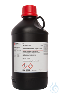 Wasserstoffperoxid reinst. Ph. Eur.. Ph. Nord.  (min. 30.0 % w/w....