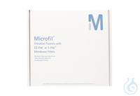 Microfil EZ-Pak-Trichter und -Filter 100 ml. 0.45 µm. 47 mm. weiß....