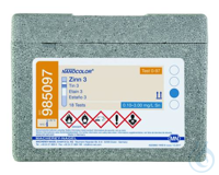 NANOCOLOR Zinn 3 Rundküvettentest Messbereich: 0.10-3.00 mg/L Sn Pg. à 18...