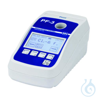 Kompaktphotometer PF-3 Pool inkl. Testbestecke VISOCOLOR ECO für Chlor 2 frei...