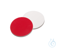 Septum. 17.5 mm. Silikon weiß/PTFE rot. 1.3 mm. 45° shore A. VE=1000....