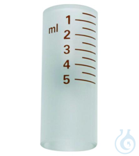 Ersatz-Glaszylinder 0.5 - 5 ml für Selbstfüllerspritze Dosys VE=6  VE=6 Stück...