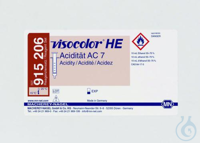 VISOCOLOR HE Acidität AC 7 Titrimetrisches Testbesteck - Nachfüllpackung -...