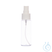 Sprühflasche mit Zerstäuber. 50 ml (Fördermenge: ca. 0.18 ml/Hub)  VE=1 Stück...