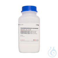 Magnesiumoxid schwer reinst. Ph. Eur. (min. 98.0 %)  VE=1 kg Magnesiumoxid...