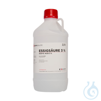 Essigsäure 3 %  VE=2.5 l Essigsäure 3 %  VE=2.5 l