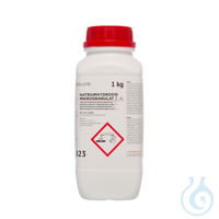 Natriumhydroxid z. A. (Mikrogranulat. min.  99.0 %)  VE=1 kg Natriumhydroxid...
