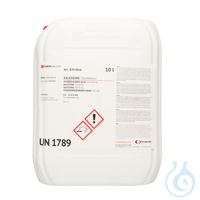 Salzsäure technisch (9.0 ? 11.0 %)  VE=10 l Salzsäure technisch (9.0 ? 11.0...