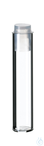Flachbodenglas. Klarglas. 1. hydrolytische Klasse. 1.0 ml. 35 x 7.8 mm. mit...