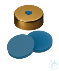 Bördelkappe ND20. Aluminium. gold lackiert. magnetisch. 5 mm Mittelloch....