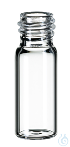 Gewindeflasche ND10, Klarglas, 1. hydrolytische Klasse, 1,5 ml, 32 x 11,6 mm,...