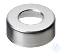 Bördelkappe ND20. Aluminium. klar lackiert. Standard. 10 mm Mittelloch. ohne...