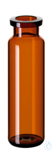Rollrandflasche ND20. Headspace-Vial. Braunglas. 1. hydrolytische Klasse....