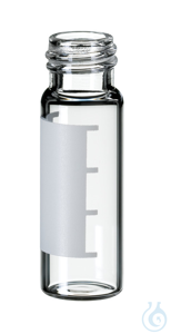 Gewindeflasche ND13, Klarglas, 1. hydrolytische Klasse, 4,0 ml, 45 x 14,7 mm,...