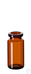 Rollrandflasche ND20. Headspace-Vial. Braunglas. 1. hydrolytische Klasse....