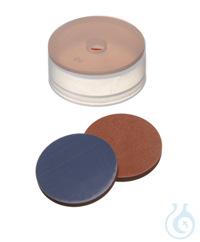 PE-Kappe ND20. 22 x 9.1 mm. für Bördelrand und HS-Rand. transparent. 4.3 mm...