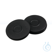 Septum. 20 mm. Butyl Formscheibe. dunkelgrau. 3.0 mm. 55° shore A. VE=1000....