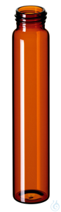 Gewindeflasche ND24 (EPA), Braunglas, 1. hydrolytische Klasse, 60 ml, 140 x...