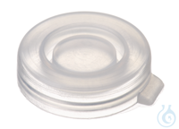 Schnappdeckel. 18 mm. PE. transparent. 19.8 x 5.2 mm. geschlossen. VE=100....