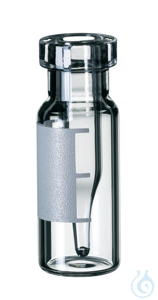 Rollrandflasche ND11, Klarglas, 1. hydrolytische Klasse, 0,2 ml, 32 x 11,6...