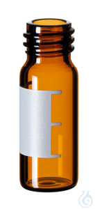 Gewindeflasche ND10. Braunglas. 1. hydrolytische Klasse. 1.5 ml. 32 x 11.6...