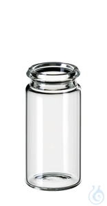 Schnappdeckelglas ND18. Klarglas. 3. hydrolytische Klasse. 5 ml. 40 x 20 mm....