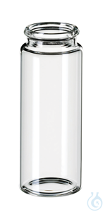 Schnappdeckelglas ND22. Klarglas. 3. hydrolytische Klasse. 25 ml. 65 x 26 mm....