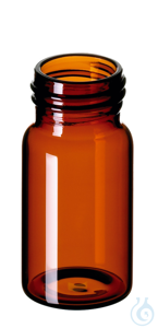 Gewindeflasche ND24 (EPA). Braunglas. 1. hydrolytische Klasse. 20 ml. 57 x...