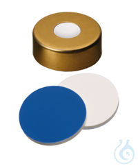 Bördelkappe ND20. Stahl. gold lackiert. magnetisch. 8 mm Mittelloch. Silikon...