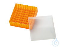 Aufbewahrungsbox. PP. orange. 81 Positionen. alphanumerische Codierung. für...