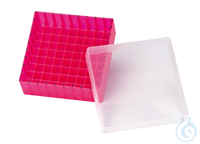 Aufbewahrungsbox. PP. pink. 81 Positionen. alphanumerische Codierung. für 1.5...