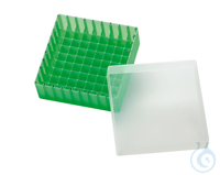 Aufbewahrungsbox. PP. grün. 81 Positionen. alphanumerische Codierung. für 1.5...