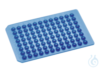 Sealmat. klar. Silikon/PTFE. für 96 Positionen Mikrowell Platte. runde...