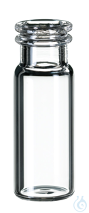 Schnappringflasche ND11. Klarglas. 1. hydrolytische Klasse. 1.5 ml. 32 x 11.6...