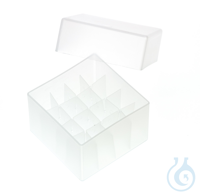 Aufbewahrungsbox. PP. transparent. 16 Positionen. für 1.5 / 1.8 / 2.0 ml...