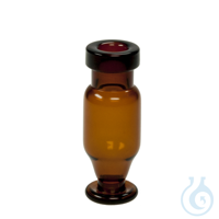 Rollrandflasche ND11. ''Vasen-Vial''. Braunglas. 1. hydrolytische Klasse. 1.2...