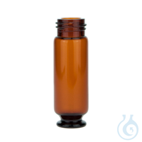 Gewindeflasche ND13. Braunglas. 1. hydrolytische Klasse. 3.5 ml. 45 x 14.7...
